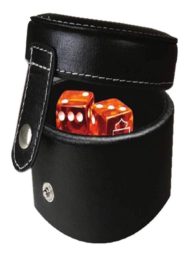 HARLEY DAVIDSON Harley-Davidson Bar & Shield Logo Dice Cup Game Set, Leatherette Cup 651 - Image 2